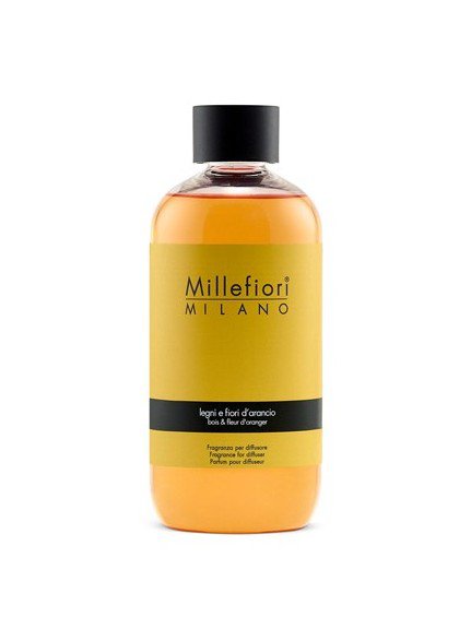 Millefiori Milano Natural Náplň do aroma difuzéru Legni e Fiori d’Arancio 250 ml