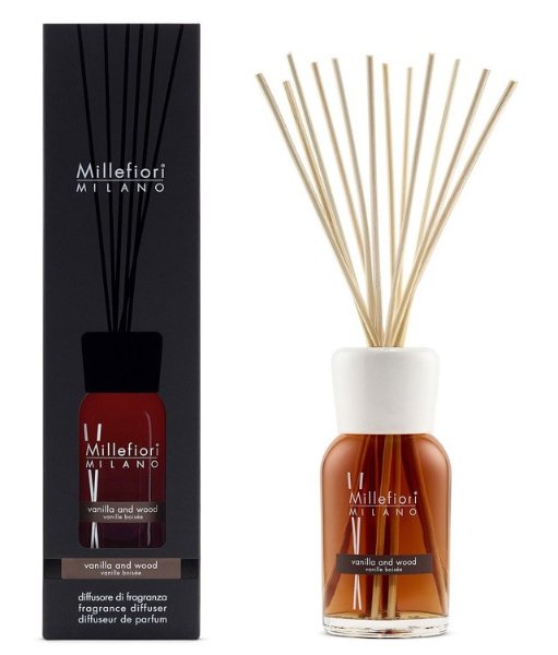 Millefiori Milano aroma difuzér 500 ml Vanilka a dřevo