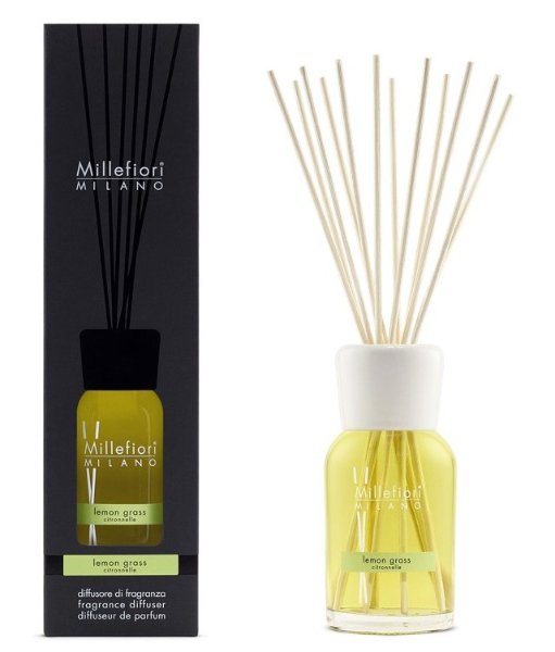 Millefiori Milano aroma difuzér 500 ml - Citrónová tráva