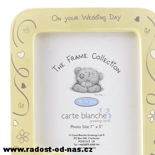 Me to you Svatební fotorámeček