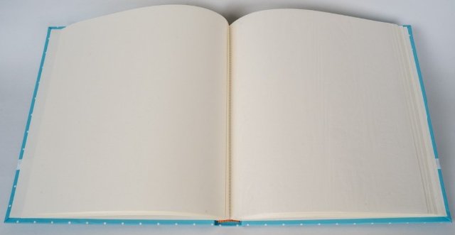 Dětské fotoalbum na fotorůžky 60 stran - Mašlička - Modré