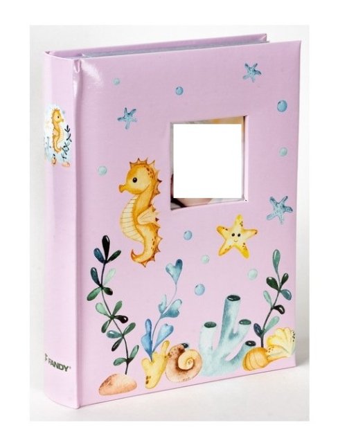 Dětské fotoalbum 10x15/200 foto Mořský koník