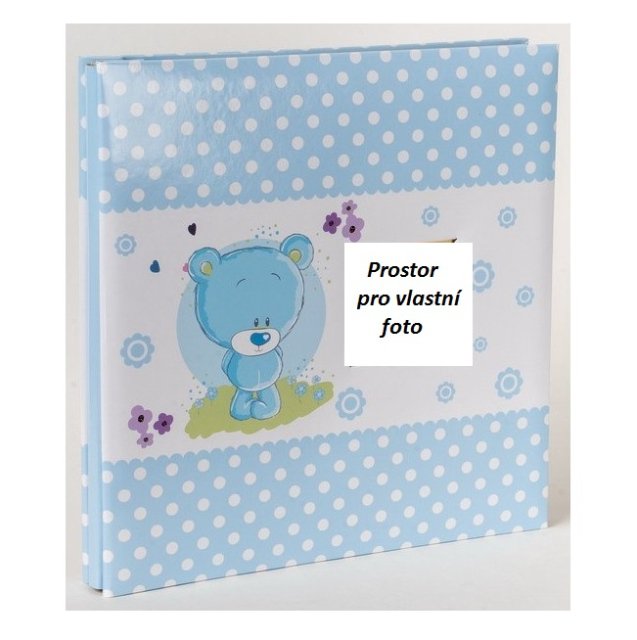 Dětské samolepicí fotoalbum 60 stran - Medvídek
