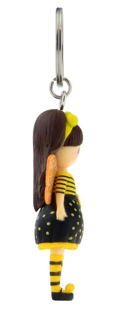 Santoro London Klíčenka Gorjuss Bee-Loved (Just Bee-Cause)