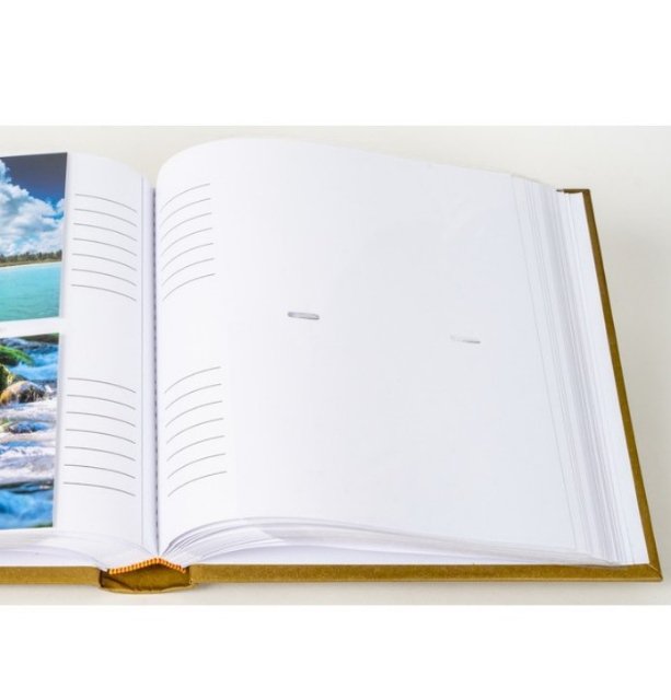 Svatební fotoalbum 10×15/200 Srdce – zasunovací fotoalbum, šitá vazba