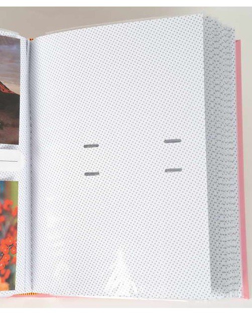 Dětské fotoalbum 10×15/200 Botičky – růžové, šitá vazba