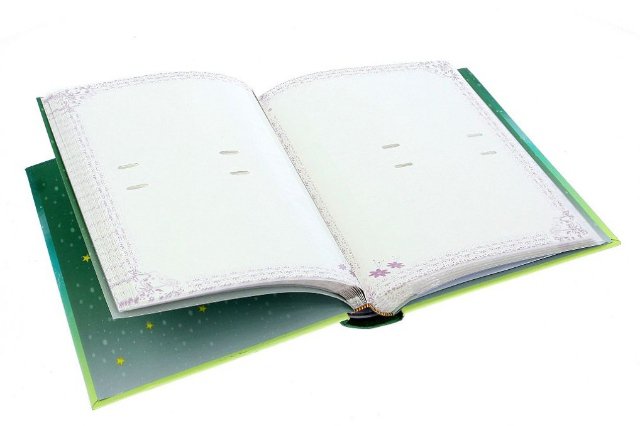 Fotoalbum 10×15/300 ANIME – zelené s motivem dívky, popisky