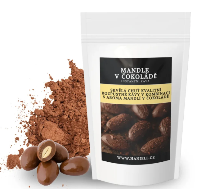 Rozpustná káva Mandle v čokoládě 500 g
