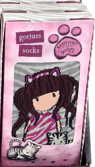 Santoro Lonodon Ponožky Ruby Wild, velikost chodidla 25-28cm