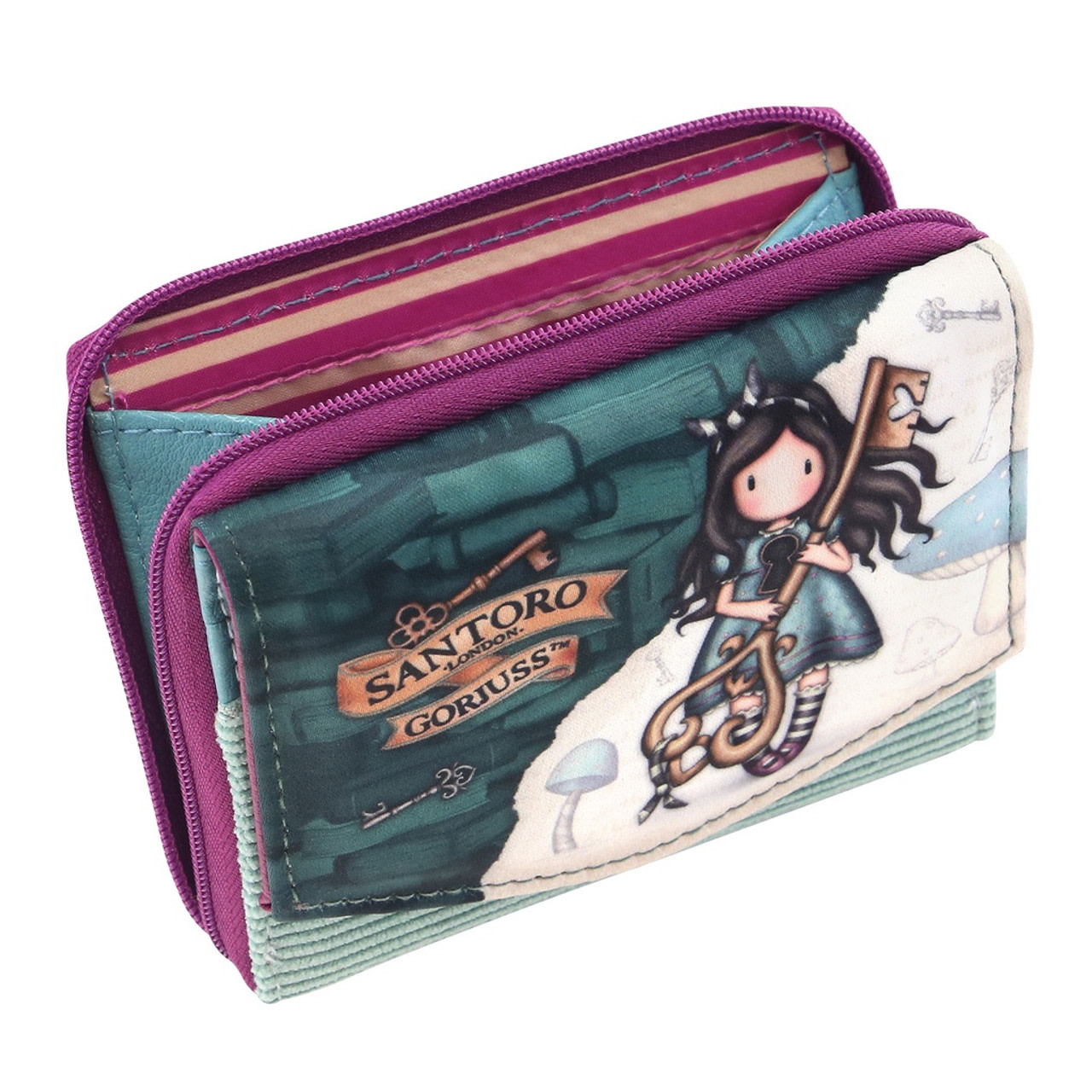 Santoro London Peněženka (střední) Gorjuss Curiosity