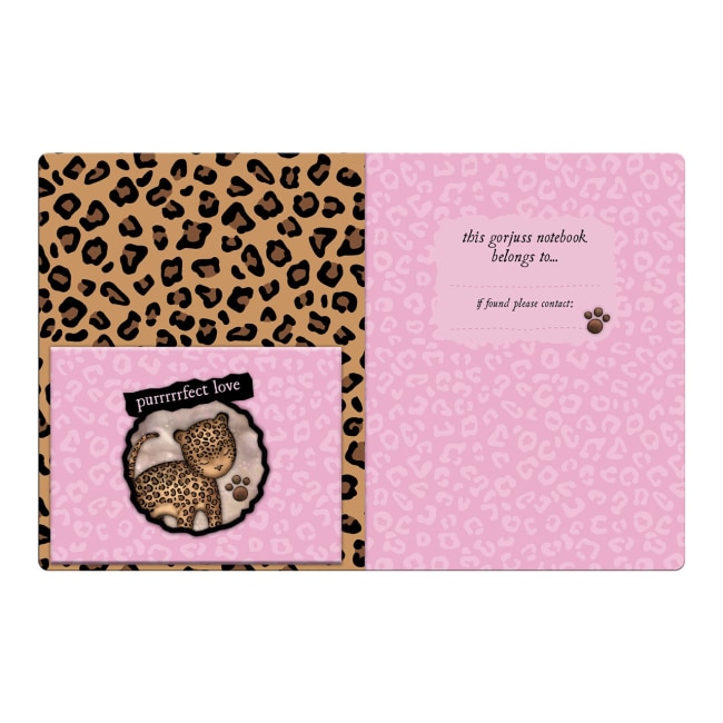 Santoro London Diář Denní plánovač Daily planner Purrrrrfect Love