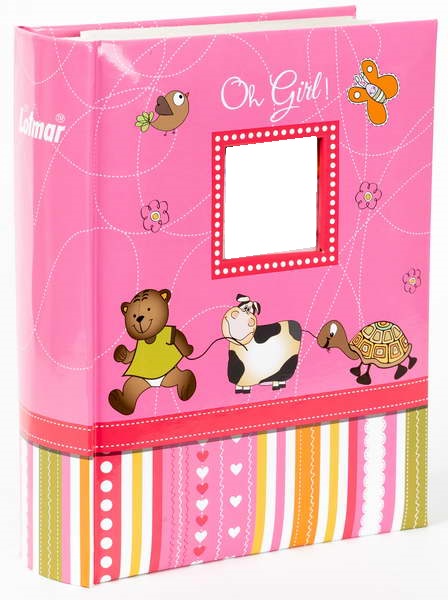 Dětské fotoalbum 10x15/300 foto Toy - růžové