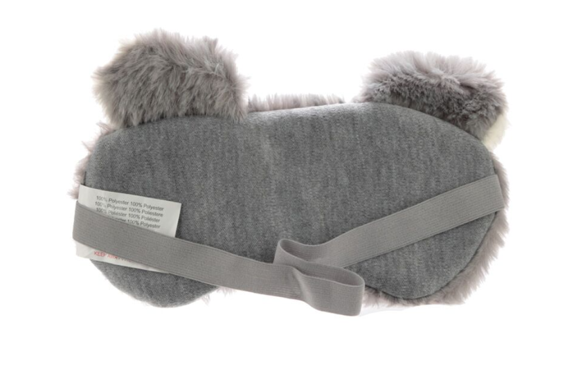 Plyšová maska na spaní Koala