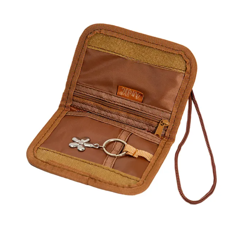 Anekke Dětská peněženka s poutkem na krk Peace & Love 