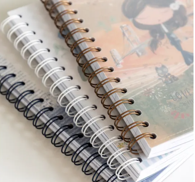 Anekke blok s kroužkovou vazbou A5 Peace & Love