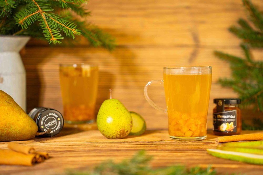 Šťavnatý Pečený čaj Hruška a skořice 55 g