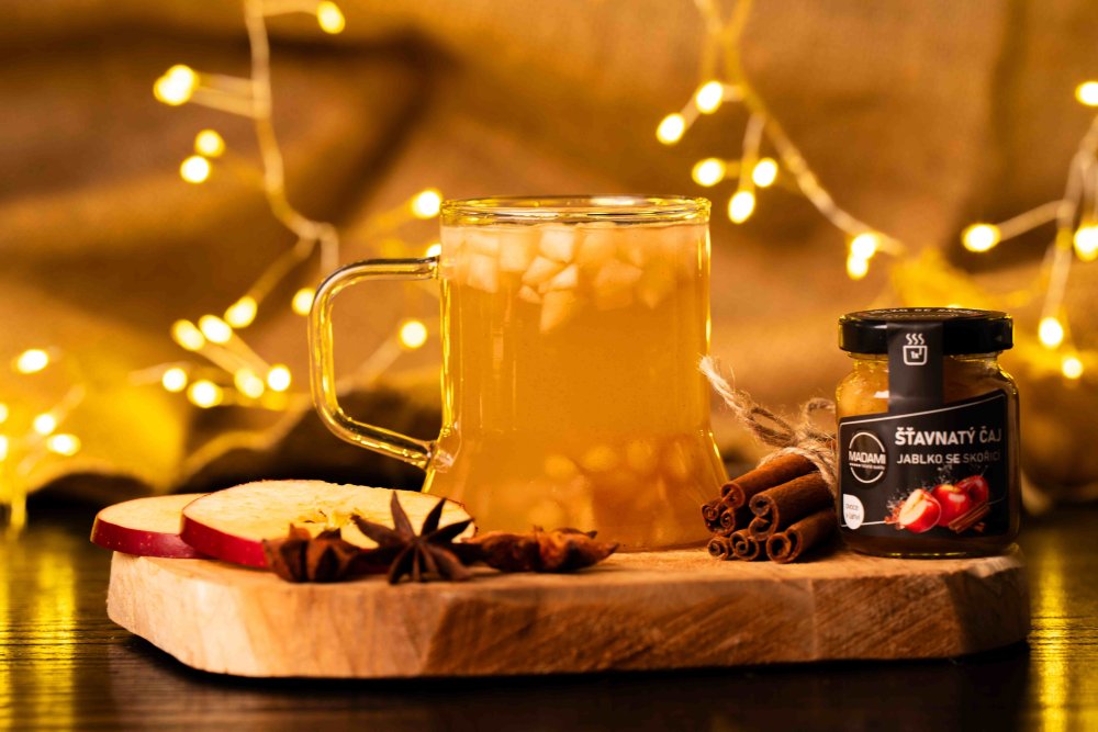 Šťavnatý Pečený čaj Jablko se skořicí 55 g