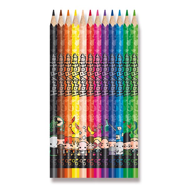 Pastelky Maped Color'Peps Harry Potter 12 barev – trojhranné