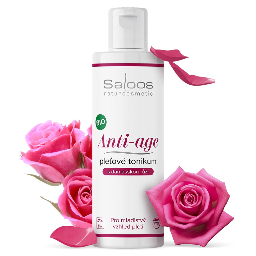 Saloos Bio Anti-age pleťové tonikum s damašskou růží