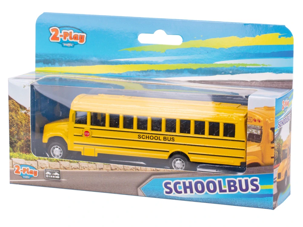 Americký školní autobus 14 cm – kovový model