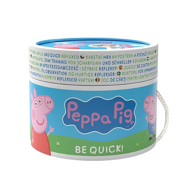 Postřeh! Prasátko Peppa – karetní hra na postřeh