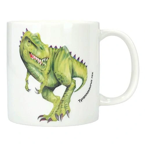 Dino World hrníček Tyrannosaurus Rex 3D zelený 250 ml