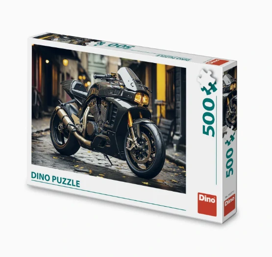 Dino Puzzle Motorka 500 dílků