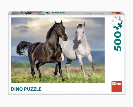 Dino Puzzle Zamilovaní koně 500 dílků
