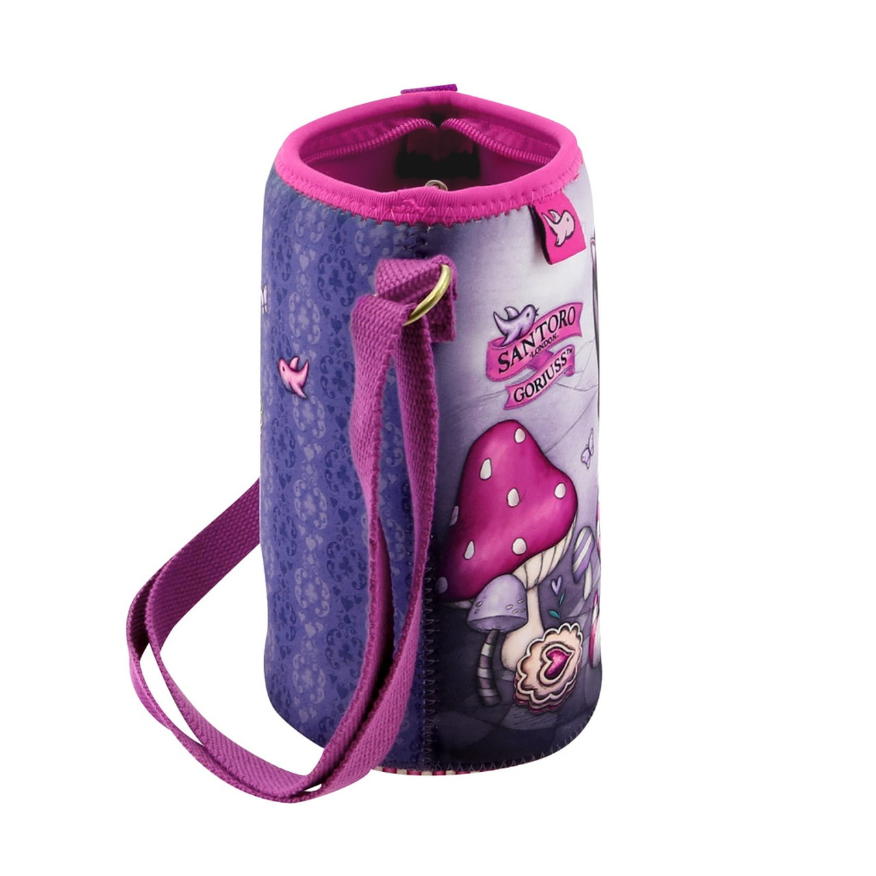 Santoro London Taška přes rameno neoprenová Cheshire Cat 19,5x19x11 cm