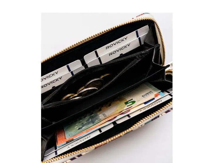 Dámská peněženka velká na zip