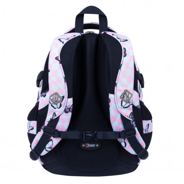 Školní batoh Butterflies 4 komorový