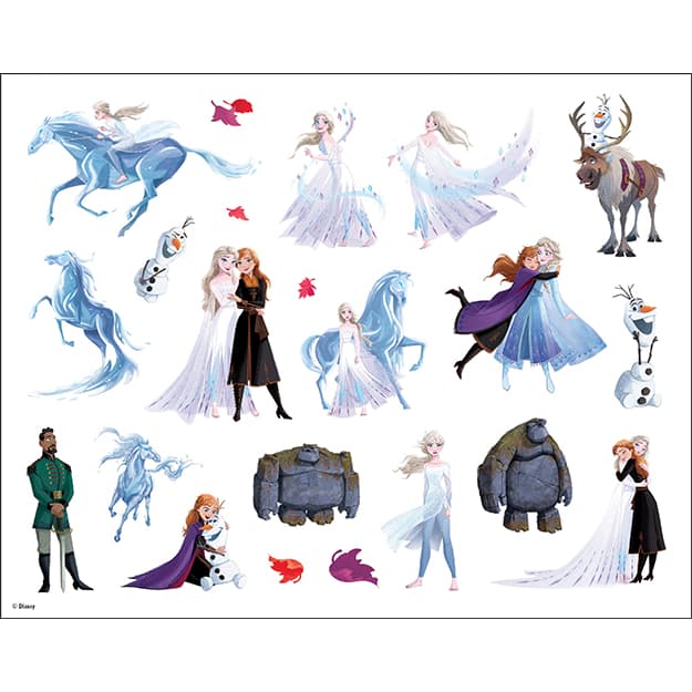 Ledové království Lepím si znovu a znovu + omalovánky