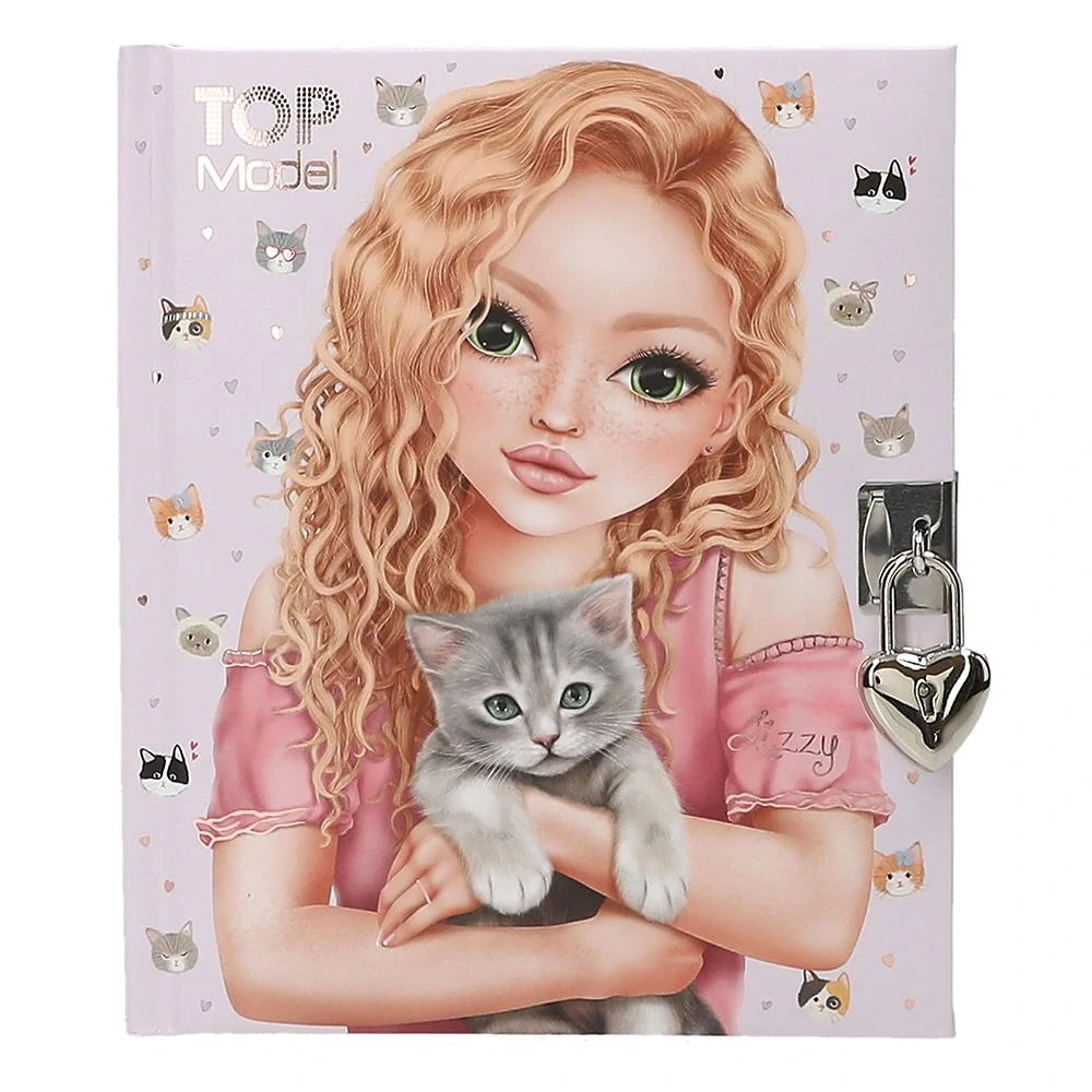 Top Model Deníček na zámek Kitty – Lizzy a kotě