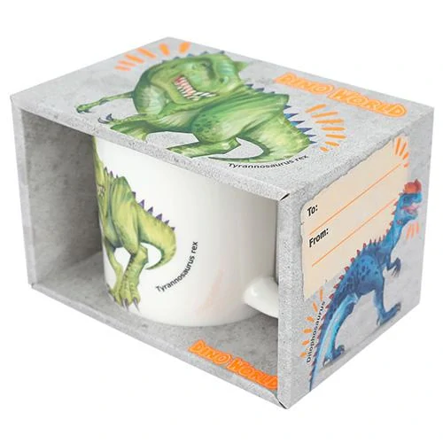 Dino World hrníček Tyrannosaurus Rex 3D zelený 250 ml