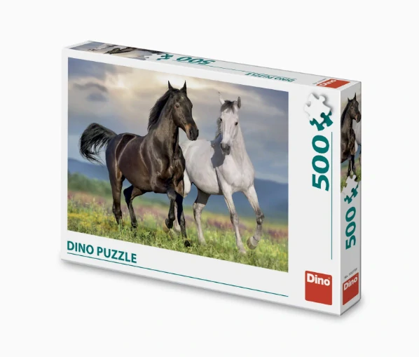 Dino Puzzle Zamilovaní koně 500 dílků