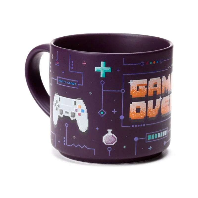 Hrnek Game Over - porcelánový, velký