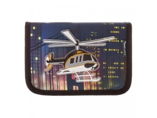 Školní penál bez náplně - rozkládací - RUN AWAY