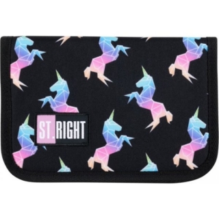 Školní penál jednopatrový RAINBOW UNICORNS
