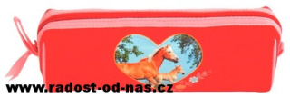 Horses Dreams Školní penál kulatý
