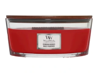 WoodWick Svíčka loď Crimson Berries – 453,6 g