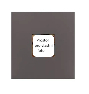 Fotoalbum na fotorůžky 100 stran Walther - FUN Šedé