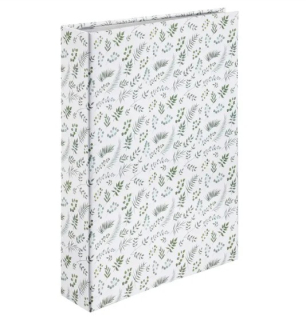 Fotoalbum 10×15/200 GREEN LEAVES – zasunovací album s motivem listů