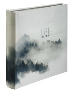 Fotoalbum 10×15/200 MYSTERY FOG – zasunovací fotoalbum, šitá vazba