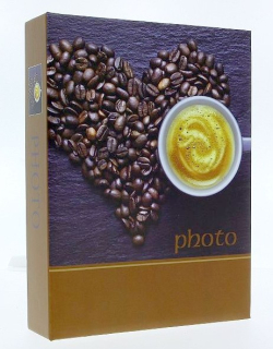 Fotoalbum 10×15/200 Coffee – zasunovací album s motivem kávy