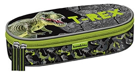 Školní penál oválný Bambino T-REX