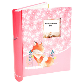 Dětské fotoalbum samolepicí 60 stran FOX  se zlacením