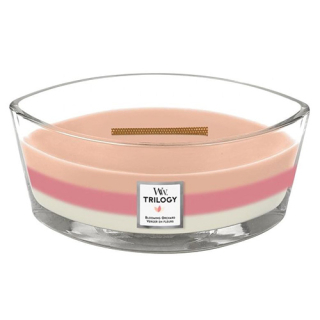 WoodWick Svíčka Trilogy lodička Rozkvetlý sad, 453.6 g