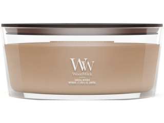 WoodWick Svíčka lodička 453.6 g Santal a myrha