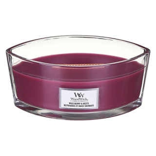 WoodWick Svíčka lodička Lesní ovoce a řepa, 453.6 g