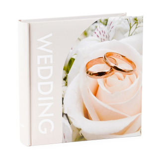 Svatební fotoalbum 10×15/200 ROSE – zasunovací fotoalbum, šitá vazba